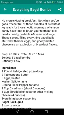 Recipes For All android App screenshot 0