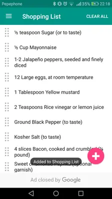 Recipes For All android App screenshot 3