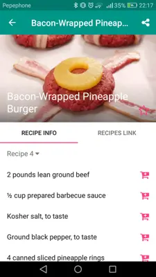 Recipes For All android App screenshot 5